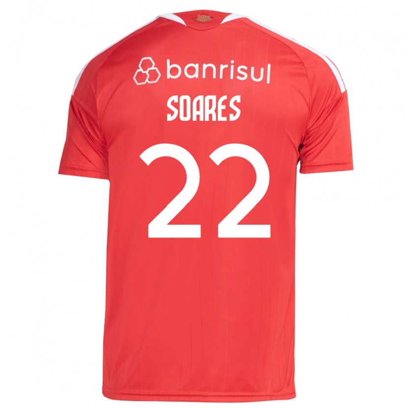 Danxen Dames Guilherme Soares #22 Rood Wit Thuisshirt Thuistenue 2026/27 T-Shirt België
