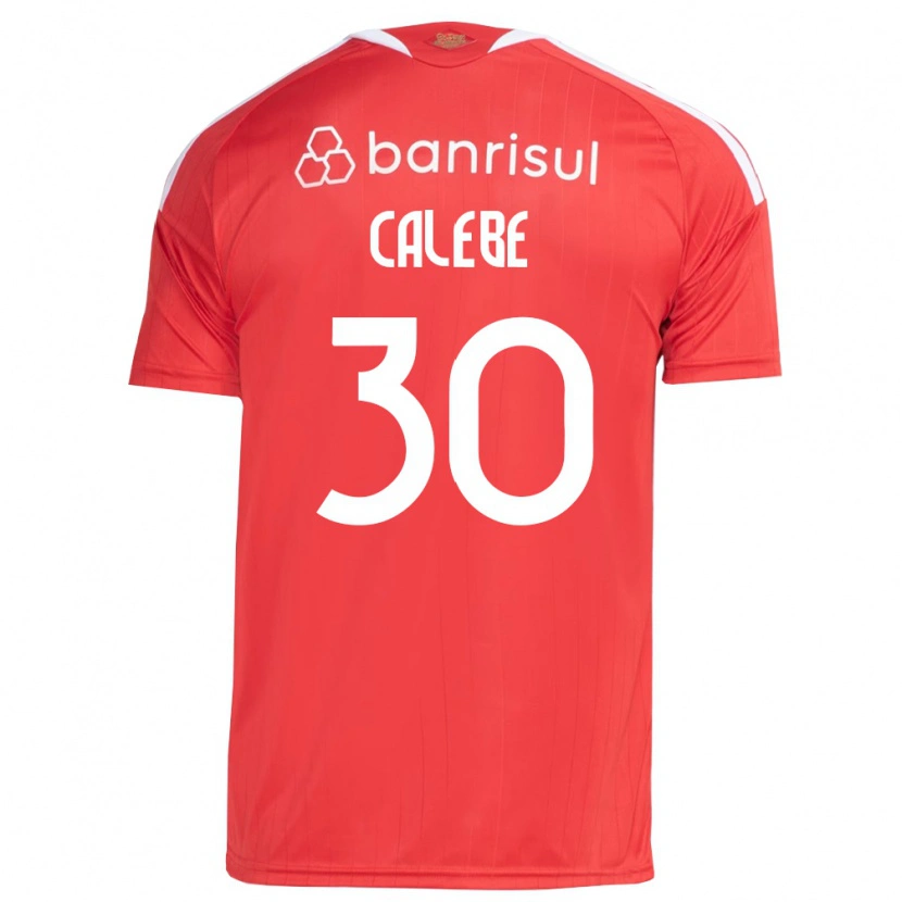 Danxen Dames Calebe Goncalves Ferreira Da Silva #30 Rood Wit Thuisshirt Thuistenue 2026/27 T-Shirt België