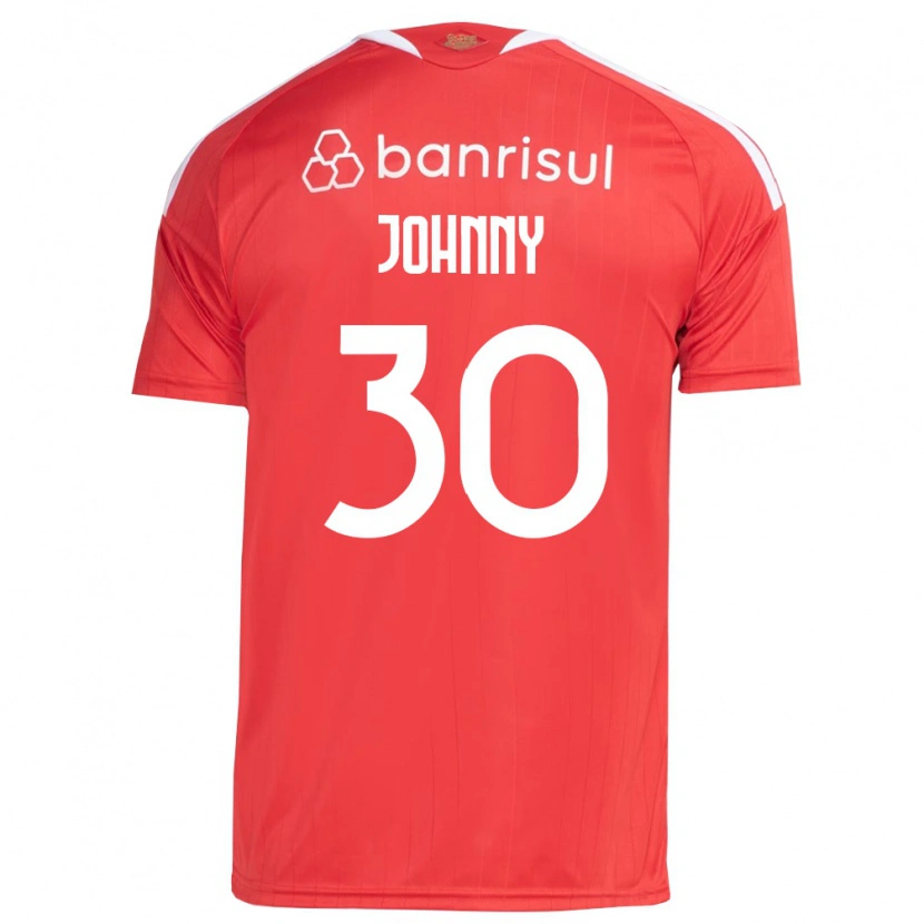 Danxen Dames Johnny #30 Rood Wit Thuisshirt Thuistenue 2026/27 T-Shirt België