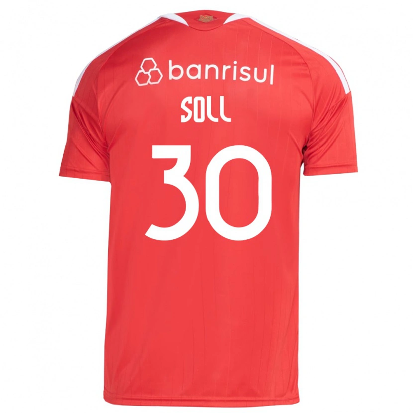 Danxen Dames Soll #30 Rood Wit Thuisshirt Thuistenue 2026/27 T-Shirt België