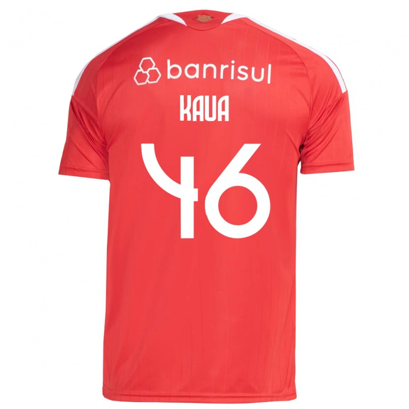 Danxen Dames Pedro Kauã #46 Rood Wit Thuisshirt Thuistenue 2026/27 T-Shirt België