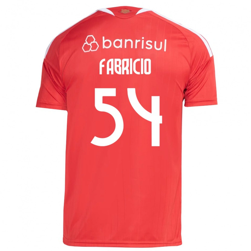 Danxen Dames Fabricio Zechmeister Do Prado #54 Rood Wit Thuisshirt Thuistenue 2026/27 T-Shirt België
