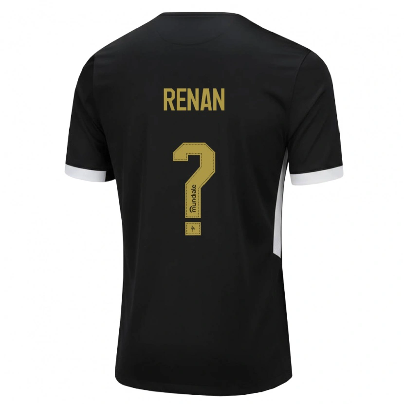 Danxen Dames Renan #0 Zwart Wit Geel Thuisshirt Thuistenue 2026/27 T-Shirt België