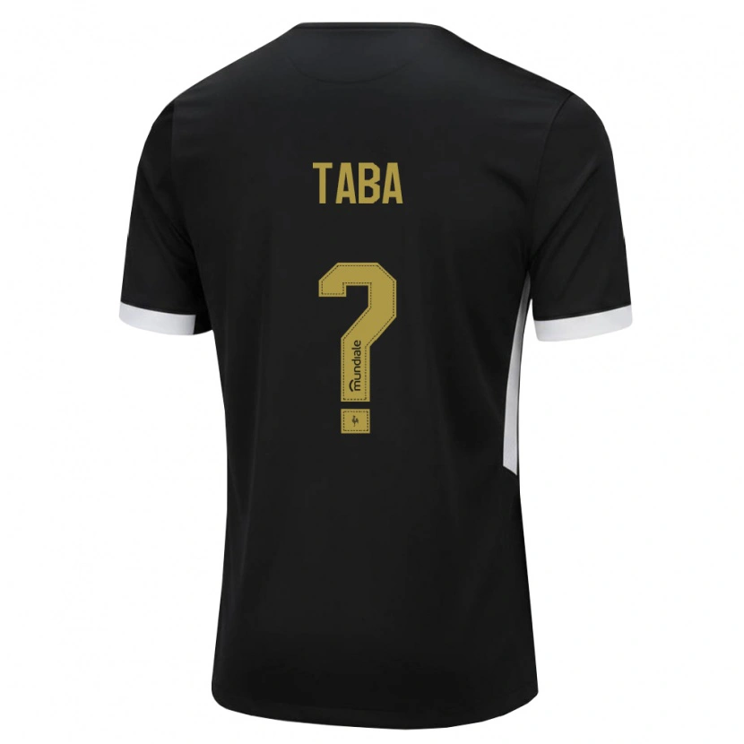 Danxen Dames Taba #0 Zwart Wit Geel Thuisshirt Thuistenue 2026/27 T-Shirt België