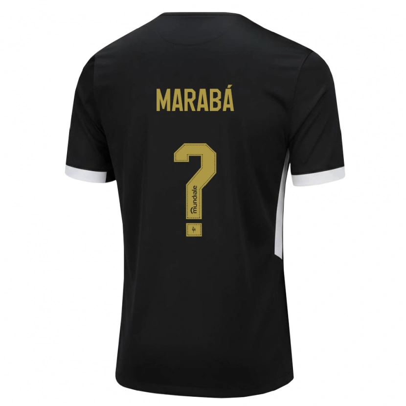 Danxen Dames Anny Marabá #0 Zwart Wit Geel Thuisshirt Thuistenue 2026/27 T-Shirt België
