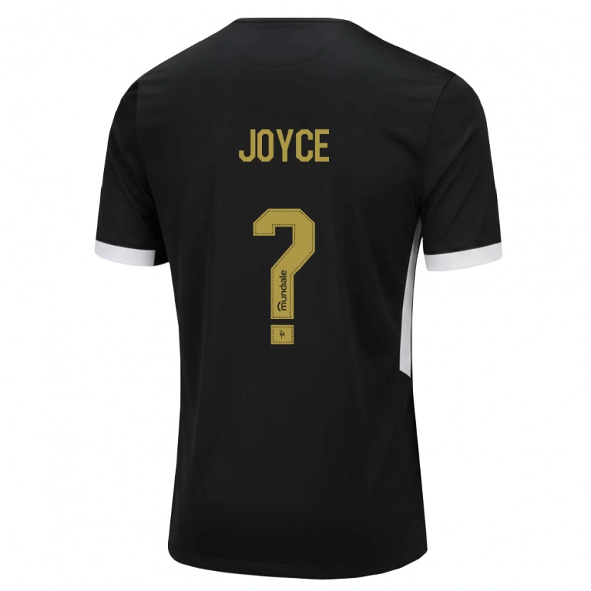 Danxen Dames Joyce #0 Zwart Wit Geel Thuisshirt Thuistenue 2026/27 T-Shirt België