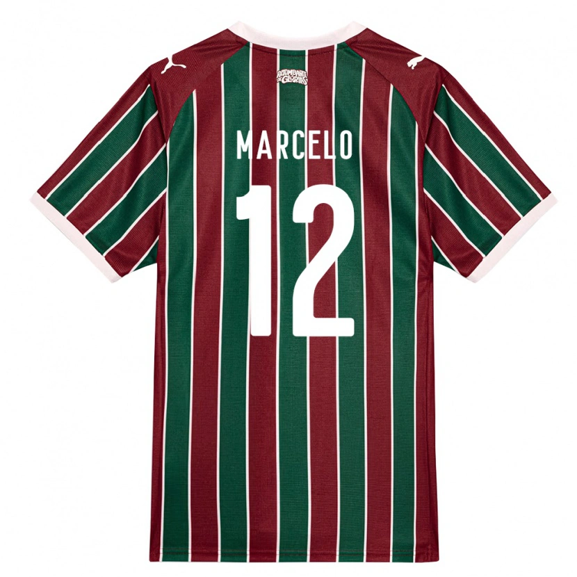 Danxen Dames Marcelo #12 Groen Bordeaux Rood Wit Thuisshirt Thuistenue 2026/27 T-Shirt België