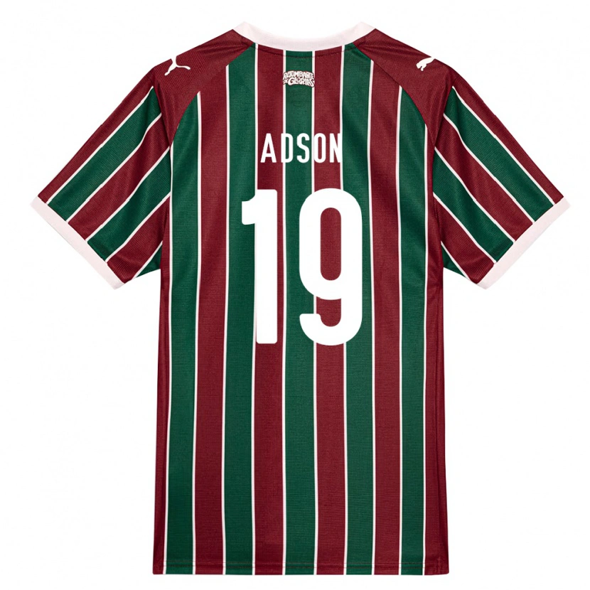 Danxen Dames Adsonnaldo Ferreira Nascimento #19 Groen Bordeaux Rood Wit Thuisshirt Thuistenue 2026/27 T-Shirt België