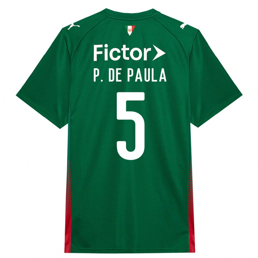 Danxen Dames Patrick De Paula #5 Groen Rood Wit Thuisshirt Thuistenue 2026/27 T-Shirt België