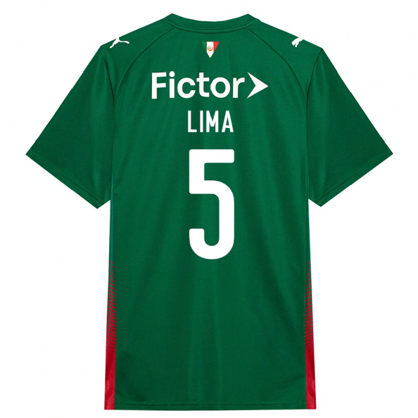Danxen Dames Ingryd Lima #5 Groen Rood Wit Thuisshirt Thuistenue 2026/27 T-Shirt België