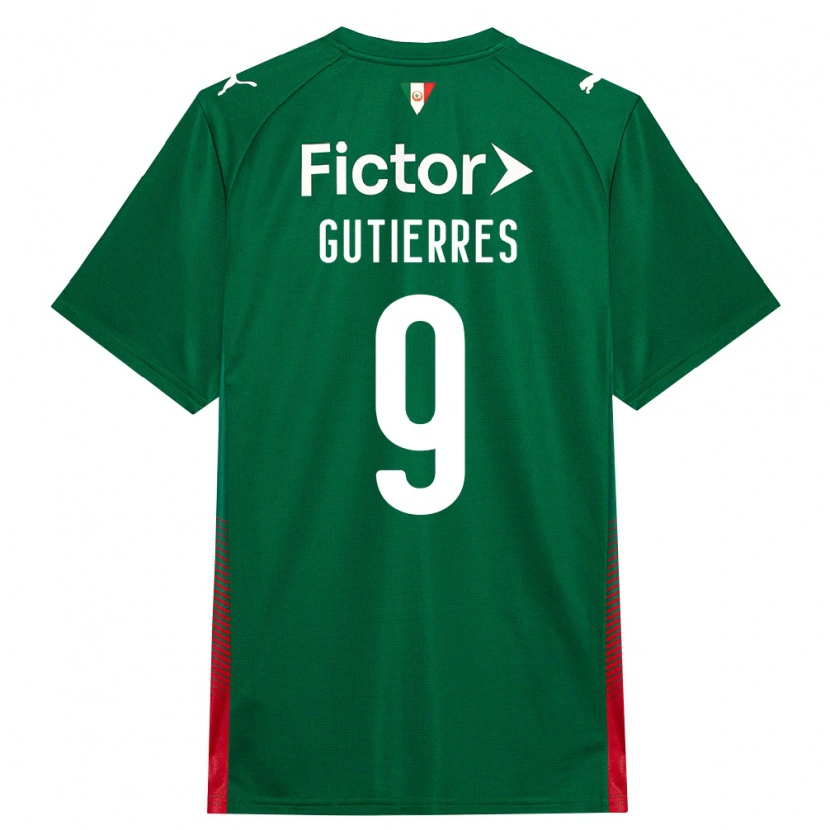 Danxen Dames Amanda Gutierres #9 Groen Rood Wit Thuisshirt Thuistenue 2026/27 T-Shirt België