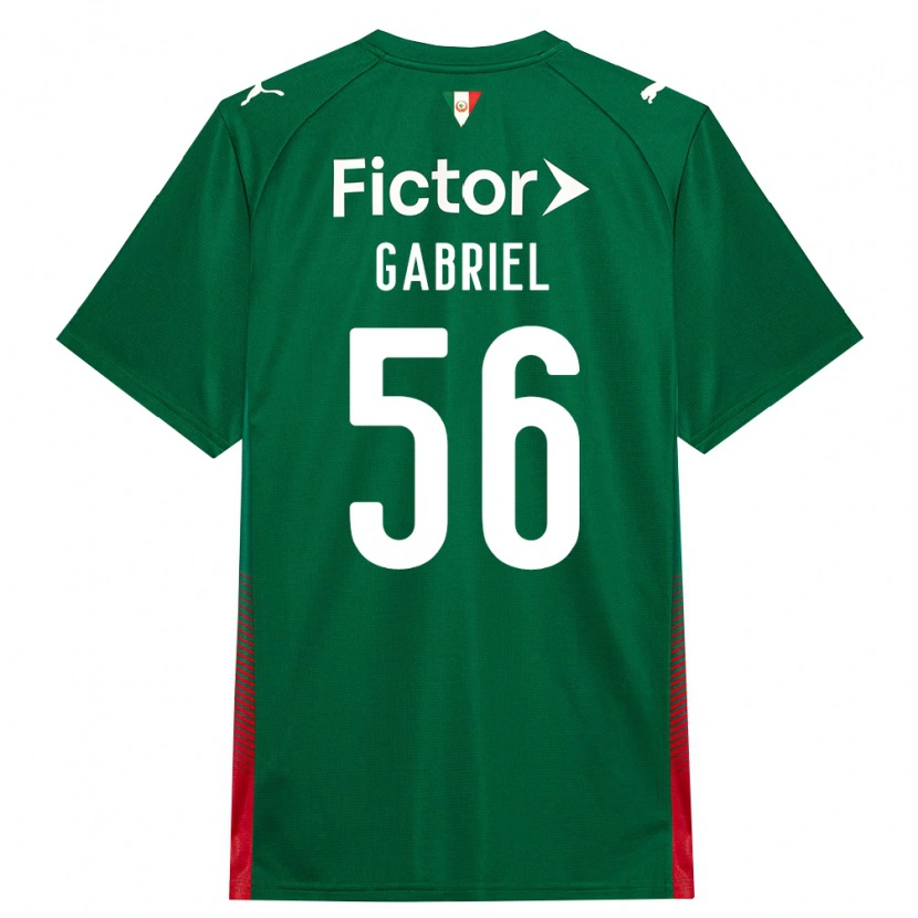 Danxen Dames Arthur Gabriel #56 Groen Rood Wit Thuisshirt Thuistenue 2026/27 T-Shirt België