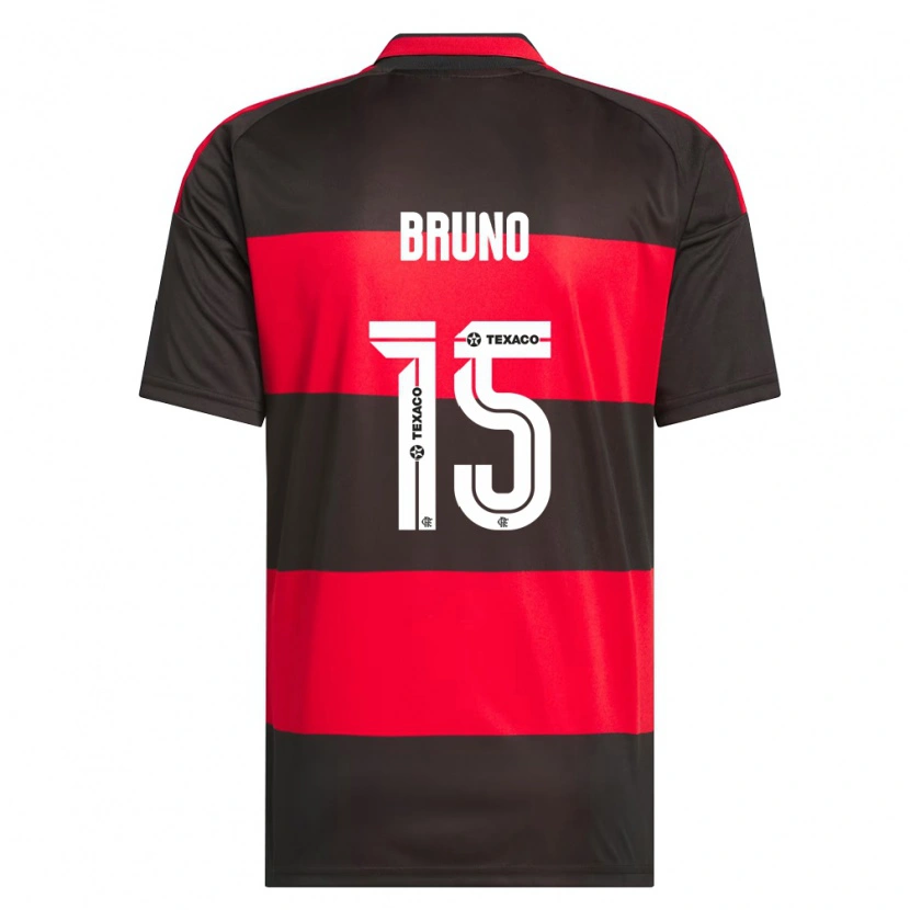 Danxen Dames Fabrício Bruno #15 Rood Zwart Wit Thuisshirt Thuistenue 2026/27 T-Shirt België