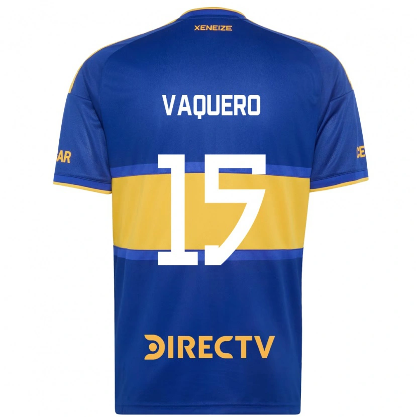 Danxen Dames Ivan Vaquero #15 Koninklijk Blauw Geel Thuisshirt Thuistenue 2026/27 T-Shirt België