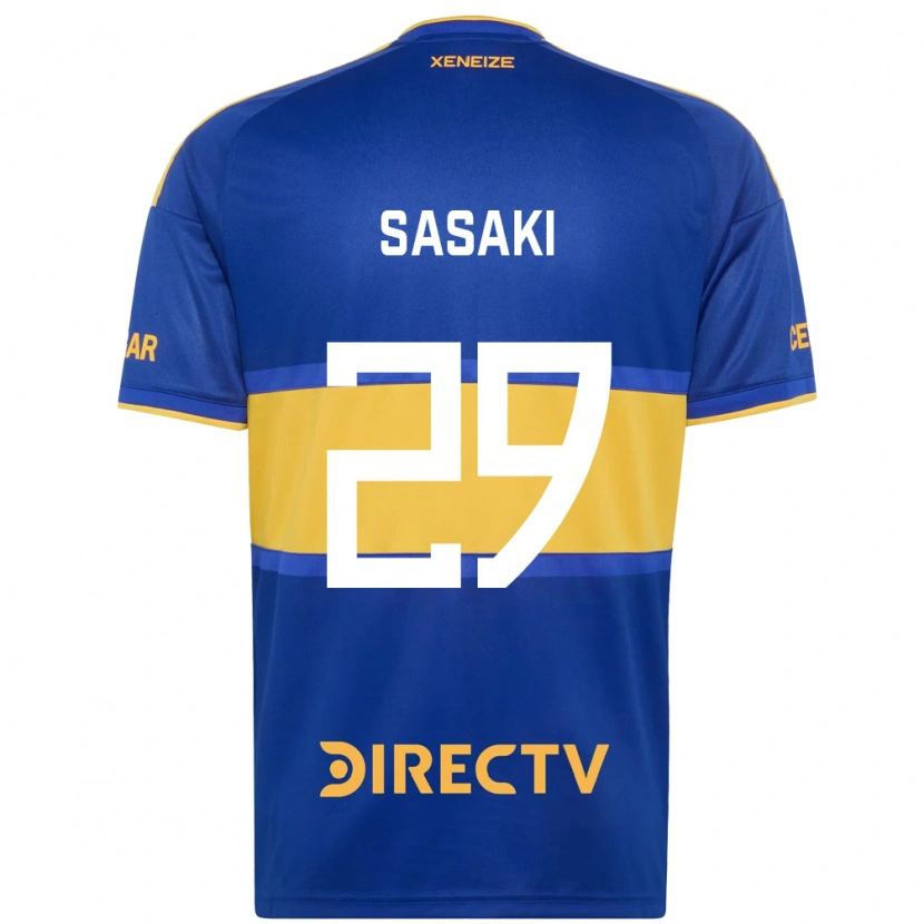 Danxen Dames Yuria Sasaki #29 Koninklijk Blauw Geel Thuisshirt Thuistenue 2026/27 T-Shirt België
