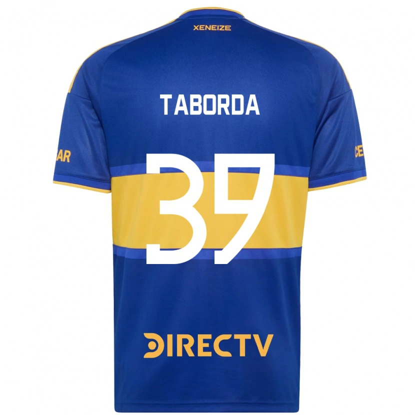 Danxen Dames Vicente Taborda #39 Koninklijk Blauw Geel Thuisshirt Thuistenue 2026/27 T-Shirt België