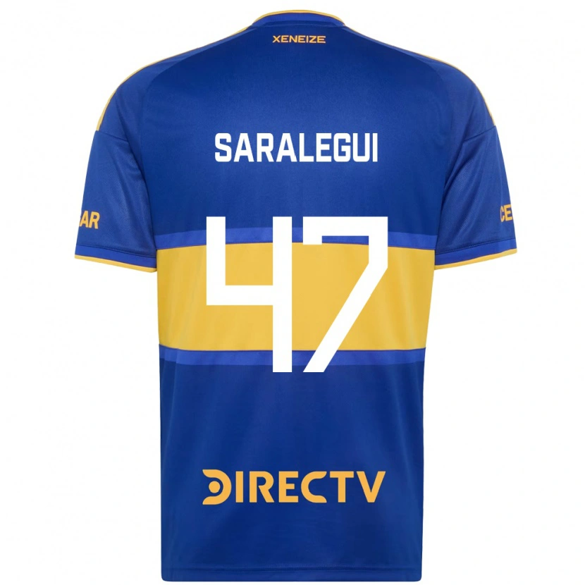 Danxen Dames Jabes Saralegui #47 Koninklijk Blauw Geel Thuisshirt Thuistenue 2026/27 T-Shirt België