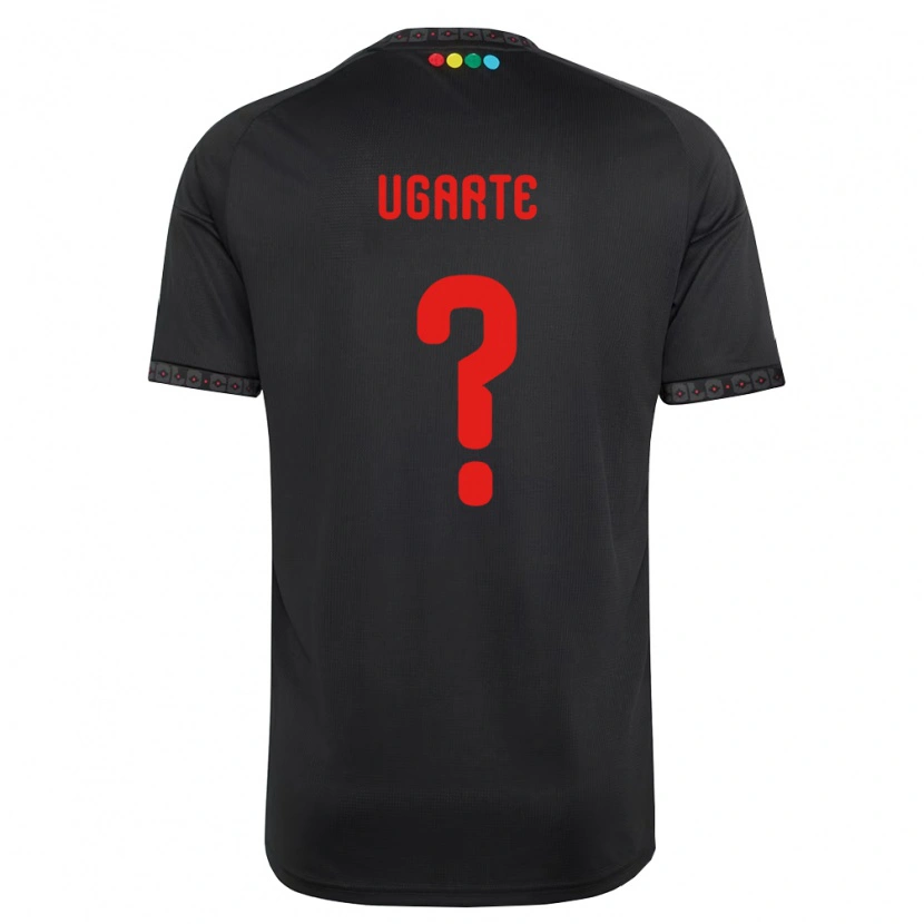 Danxen Dames Pablo Ugarte #0 Zwart Rood Uitshirt Uittenue 2026/27 T-Shirt België