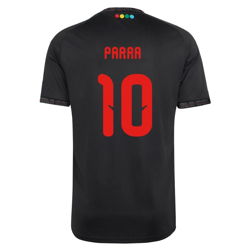 Danxen Dames Pablo Parra #10 Zwart Rood Uitshirt Uittenue 2026/27 T-Shirt België