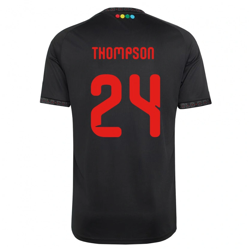 Danxen Dames Jordhy Thompson #24 Zwart Rood Uitshirt Uittenue 2026/27 T-Shirt België