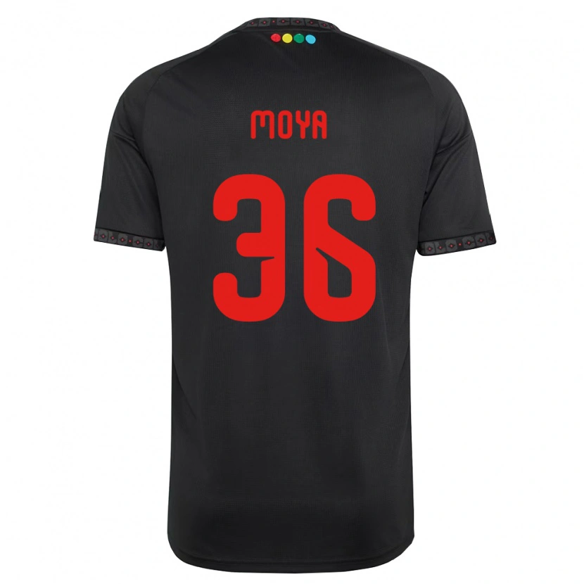 Danxen Dames Matías Moya G. #36 Zwart Rood Uitshirt Uittenue 2026/27 T-Shirt België