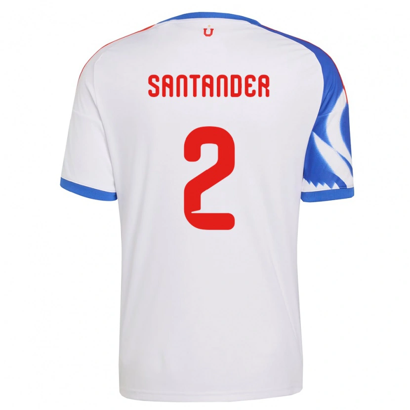 Danxen Dames Constanza Santander #2 Wit Marineblauw Uitshirt Uittenue 2026/27 T-Shirt België