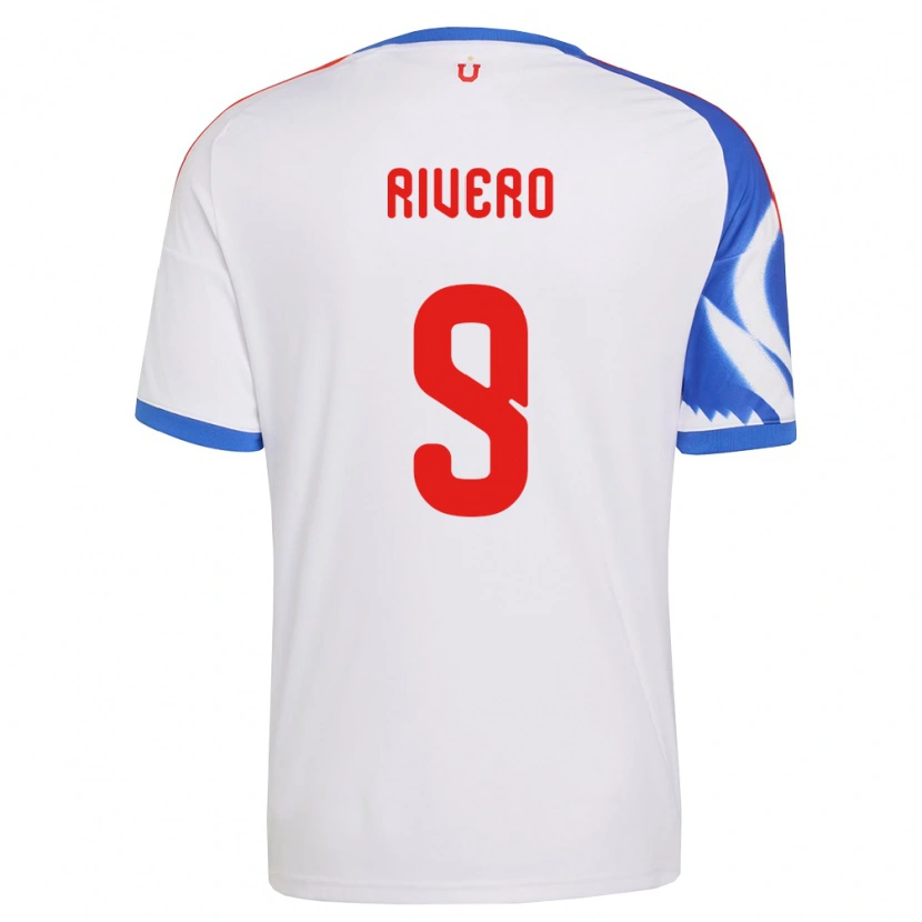 Danxen Dames Octavio Rivero #9 Wit Marineblauw Uitshirt Uittenue 2026/27 T-Shirt België