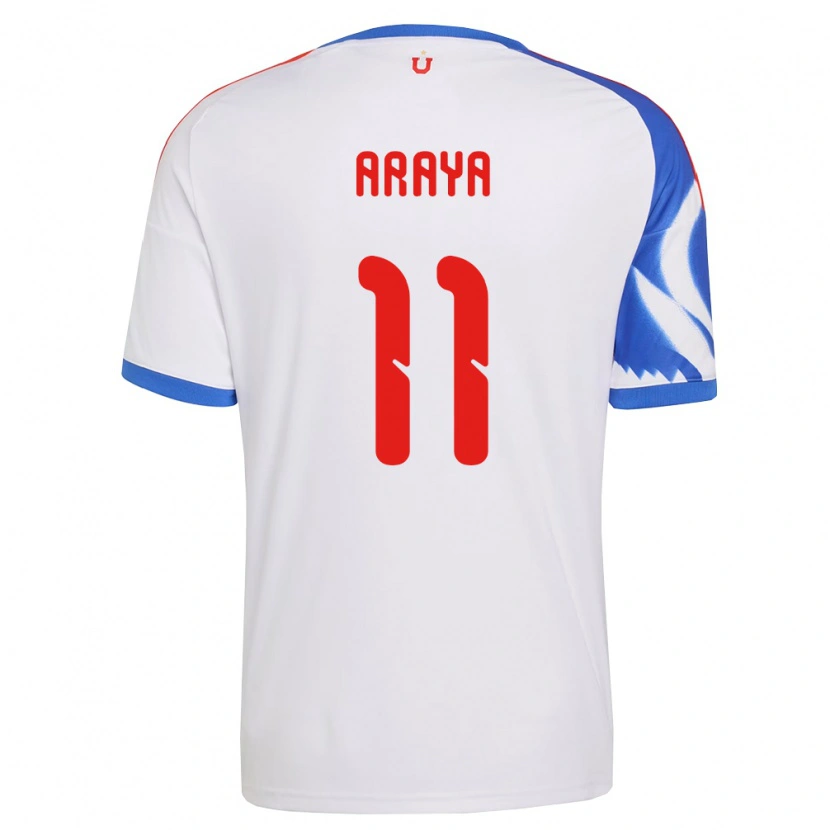 Danxen Dames Fernanda Araya #11 Wit Marineblauw Uitshirt Uittenue 2026/27 T-Shirt België