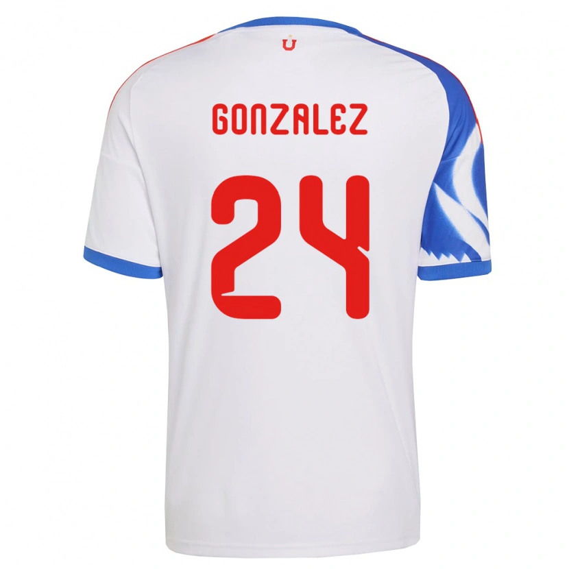 Danxen Dames Emma González #24 Wit Marineblauw Uitshirt Uittenue 2026/27 T-Shirt België