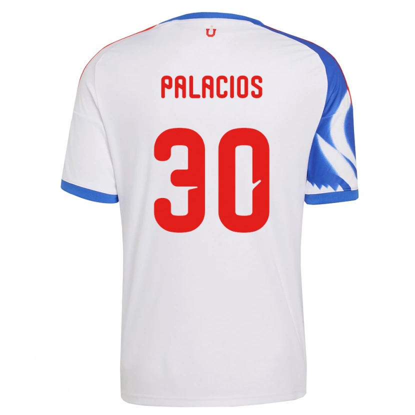 Danxen Dames Cristian Palacios #30 Wit Marineblauw Uitshirt Uittenue 2026/27 T-Shirt België