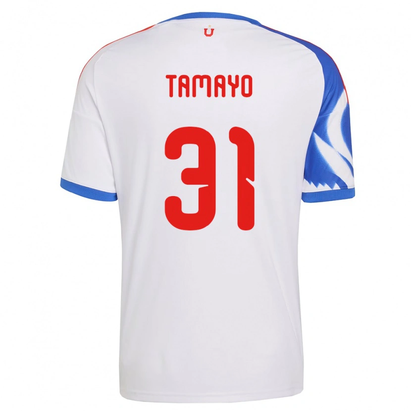 Danxen Dames Bianneider Tamayo #31 Wit Marineblauw Uitshirt Uittenue 2026/27 T-Shirt België