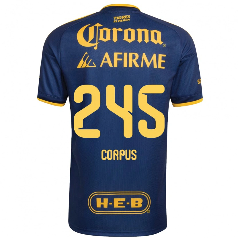 Danxen Dames Jean Corpus #245 Koninklijk Blauw Geel Uitshirt Uittenue 2026/27 T-Shirt België