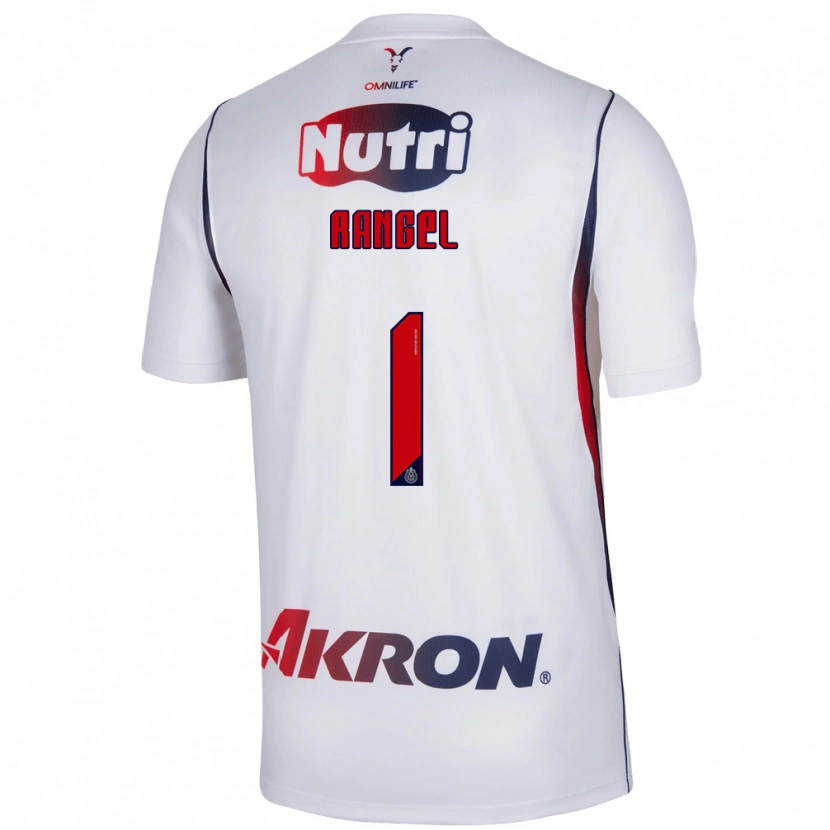 Danxen Dames Raúl Rangel #1 Wit Marineblauw Rood Uitshirt Uittenue 2026/27 T-Shirt België