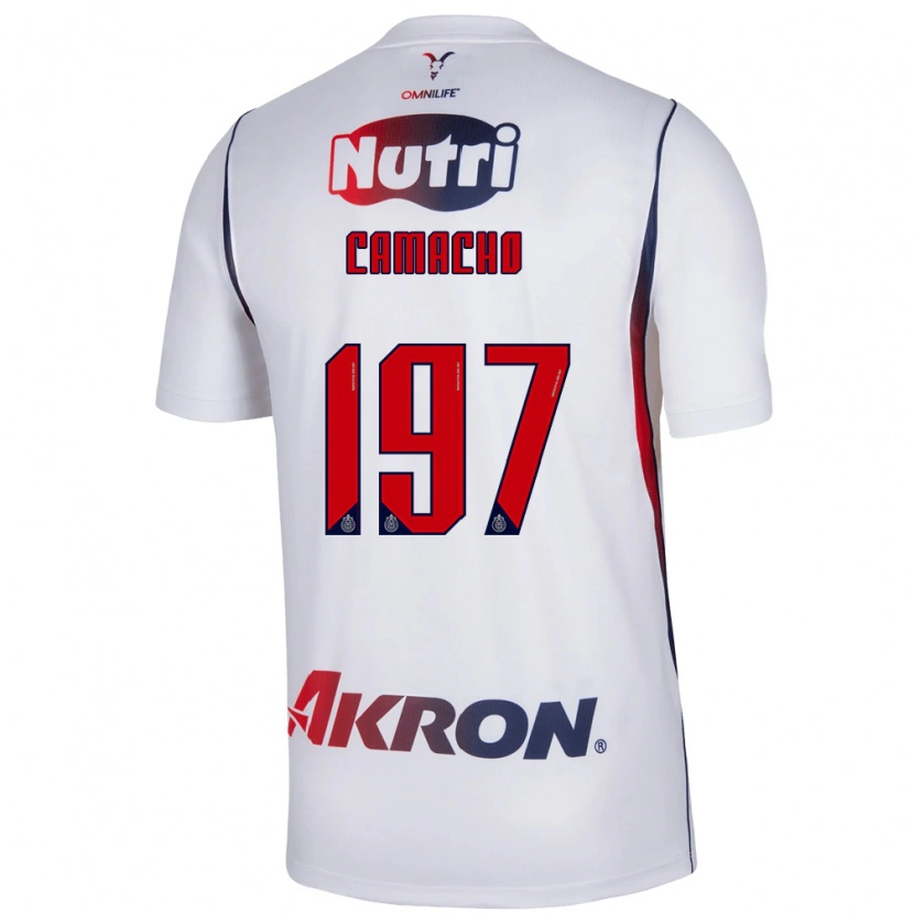 Danxen Dames Xandor Camacho #197 Wit Marineblauw Rood Uitshirt Uittenue 2026/27 T-Shirt België