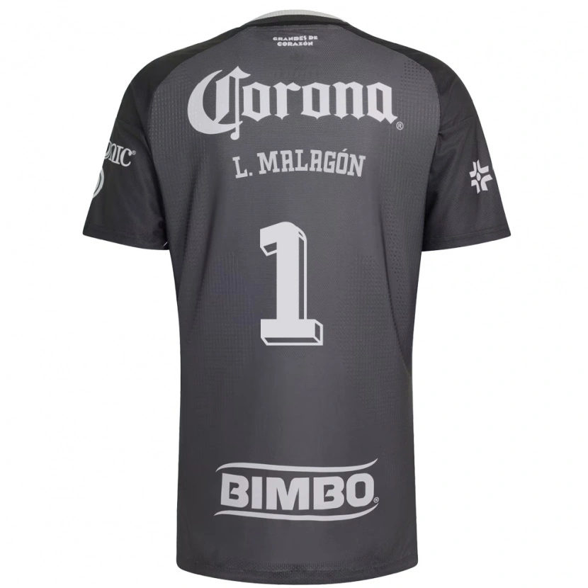 Danxen Dames Luis Malagón #1 Grijs Wit Zwart Uitshirt Uittenue 2026/27 T-Shirt België