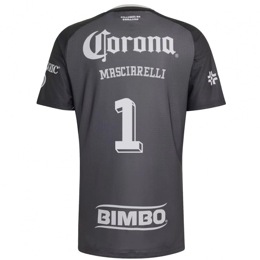 Danxen Dames Renata Masciarelli #1 Grijs Wit Zwart Uitshirt Uittenue 2026/27 T-Shirt België