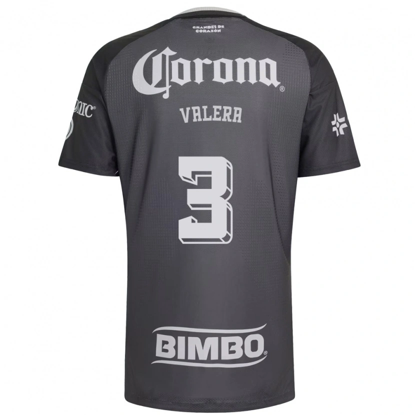 Danxen Dames Selene Valera #3 Grijs Wit Zwart Uitshirt Uittenue 2026/27 T-Shirt België