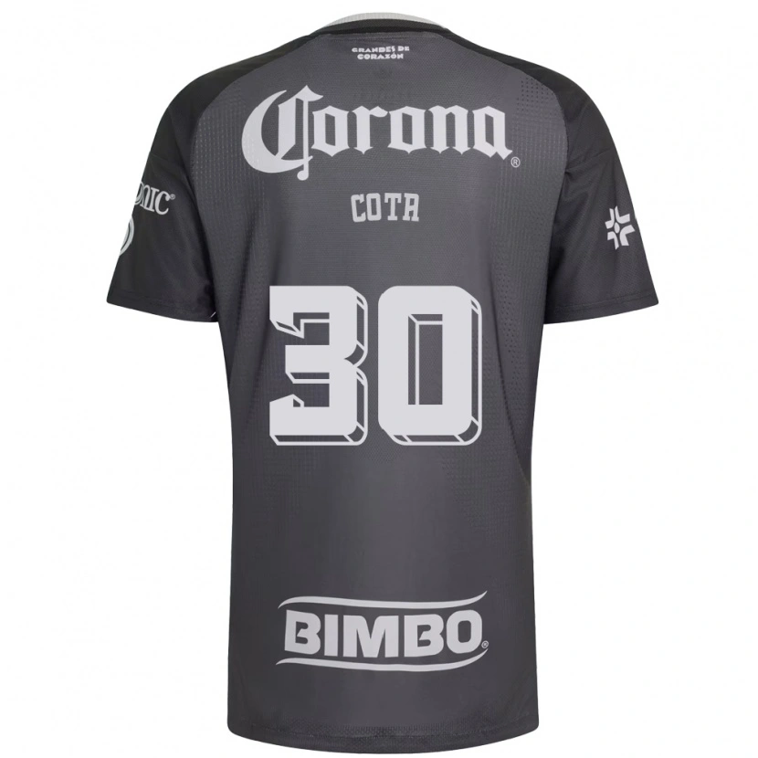 Danxen Dames Rodolfo Cota #30 Grijs Wit Zwart Uitshirt Uittenue 2026/27 T-Shirt België