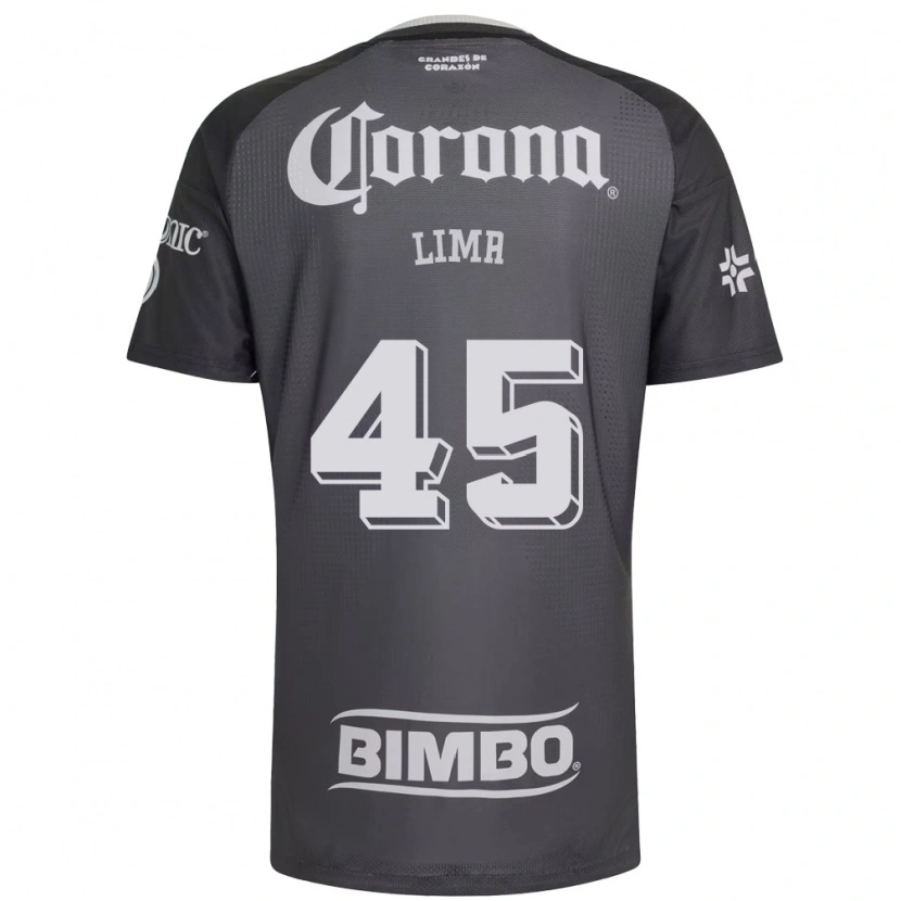 Danxen Dames Vinícius Moreira De Lima #45 Grijs Wit Zwart Uitshirt Uittenue 2026/27 T-Shirt België