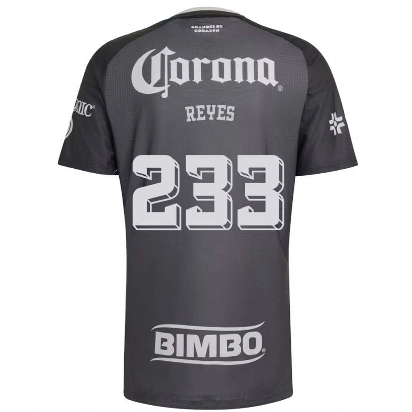 Danxen Dames Andrés Reyes #233 Grijs Wit Zwart Uitshirt Uittenue 2026/27 T-Shirt België