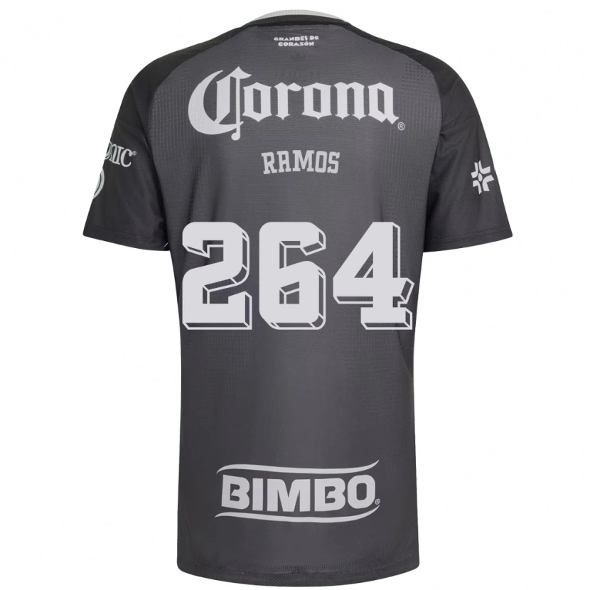 Danxen Dames Bryan Ramos #264 Grijs Wit Zwart Uitshirt Uittenue 2026/27 T-Shirt België