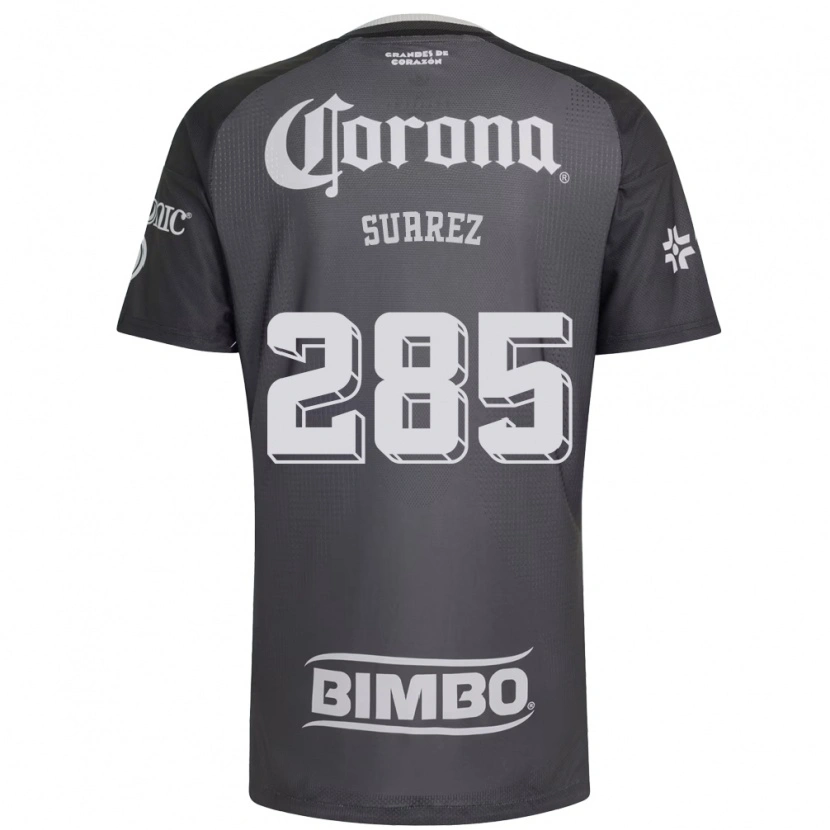 Danxen Dames Irwin Suárez #285 Grijs Wit Zwart Uitshirt Uittenue 2026/27 T-Shirt België