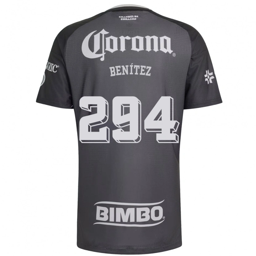 Danxen Dames Roger Benítez #294 Grijs Wit Zwart Uitshirt Uittenue 2026/27 T-Shirt België