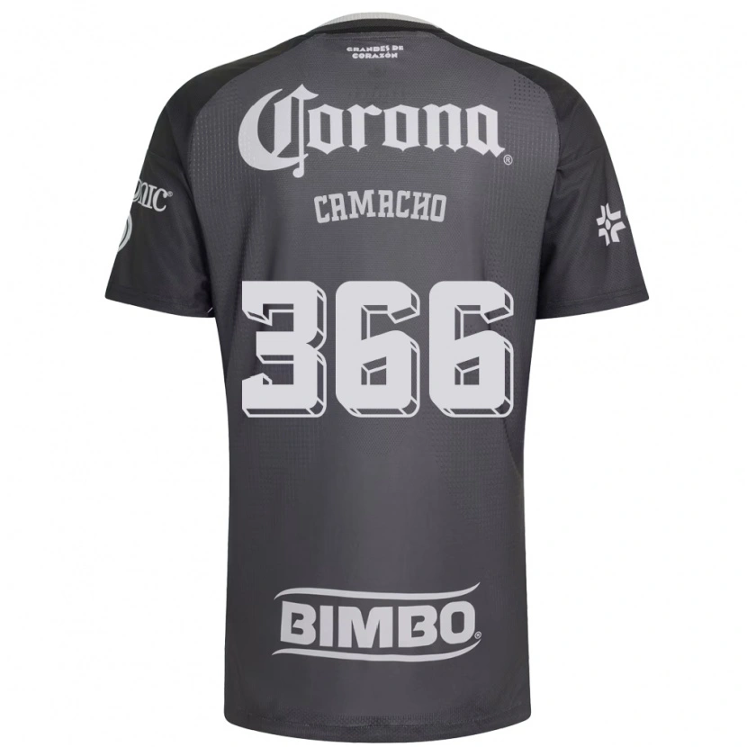 Danxen Dames Jorge Camacho #366 Grijs Wit Zwart Uitshirt Uittenue 2026/27 T-Shirt België