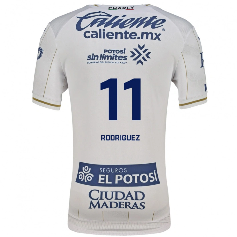 Danxen Dames David Rodríguez #11 Wit Blauw Uitshirt Uittenue 2026/27 T-Shirt België