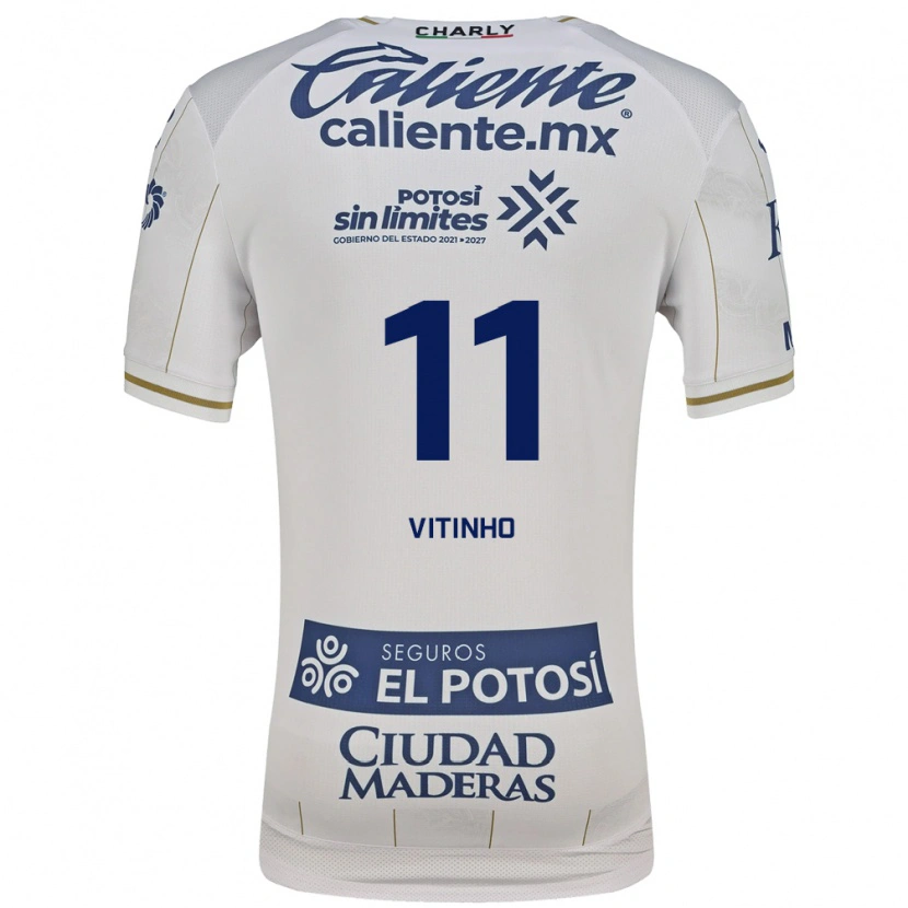 Danxen Dames Vitinho #11 Wit Blauw Uitshirt Uittenue 2026/27 T-Shirt België