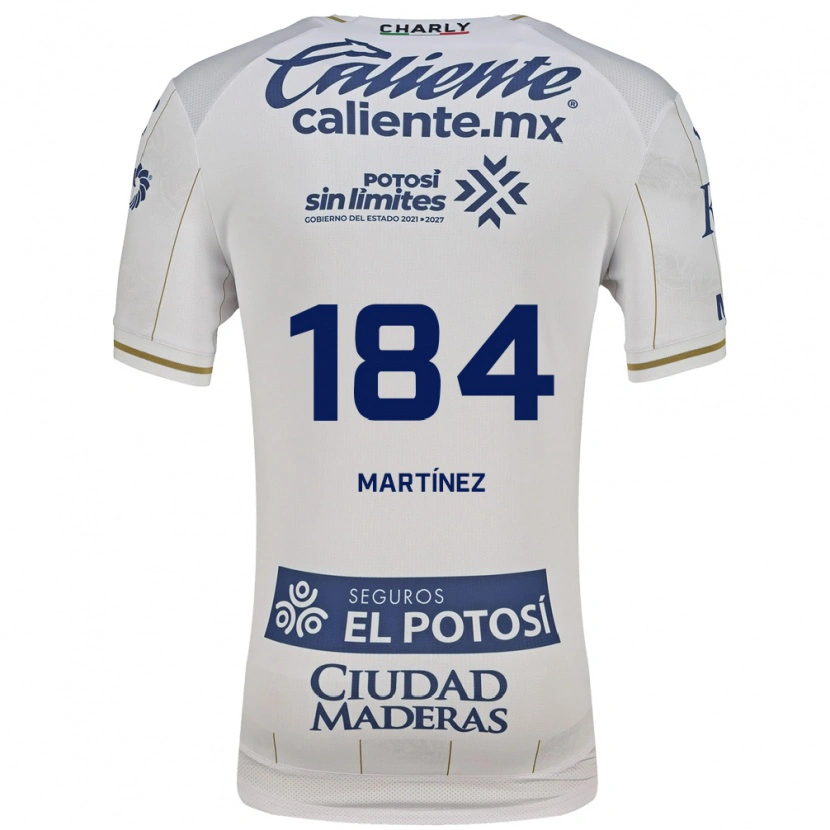 Danxen Dames Braulio Martínez #184 Wit Blauw Uitshirt Uittenue 2026/27 T-Shirt België