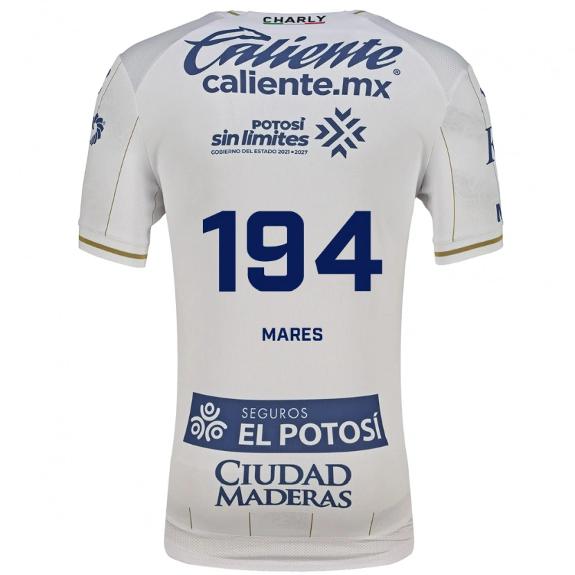 Danxen Dames Cristian Mares #194 Wit Blauw Uitshirt Uittenue 2026/27 T-Shirt België