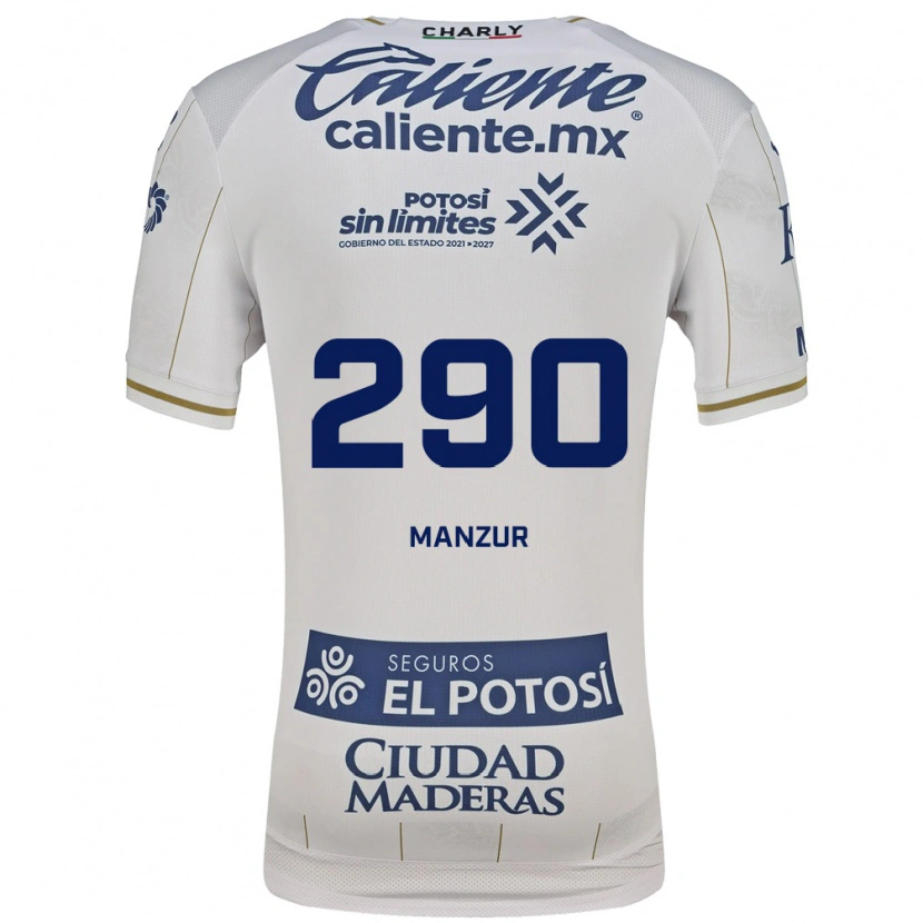 Danxen Dames Jacobo Manzur #290 Wit Blauw Uitshirt Uittenue 2026/27 T-Shirt België