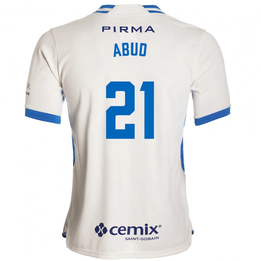 Danxen Dames Karime Abud #21 Wit Blauw Rood Uitshirt Uittenue 2026/27 T-Shirt België